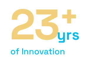 23+ years of innovation